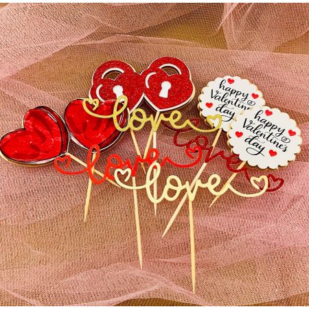Pack mini-topos - Dia dos Namorados