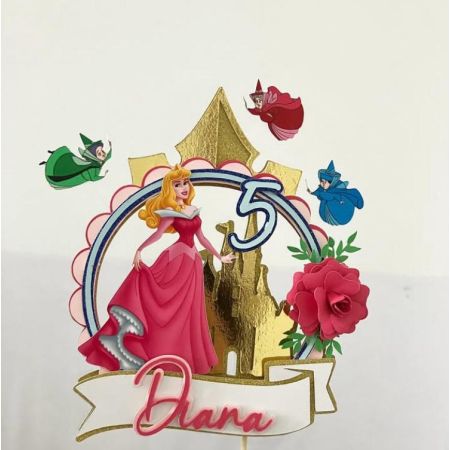Topo Bolo - Princesa Aurora
