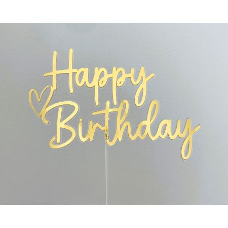 Topo Bolo - Happy Birthday