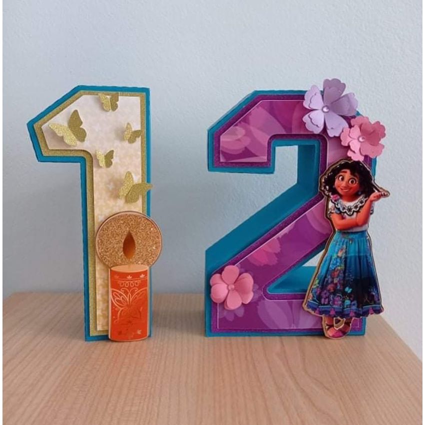 Números 3D Personalizados