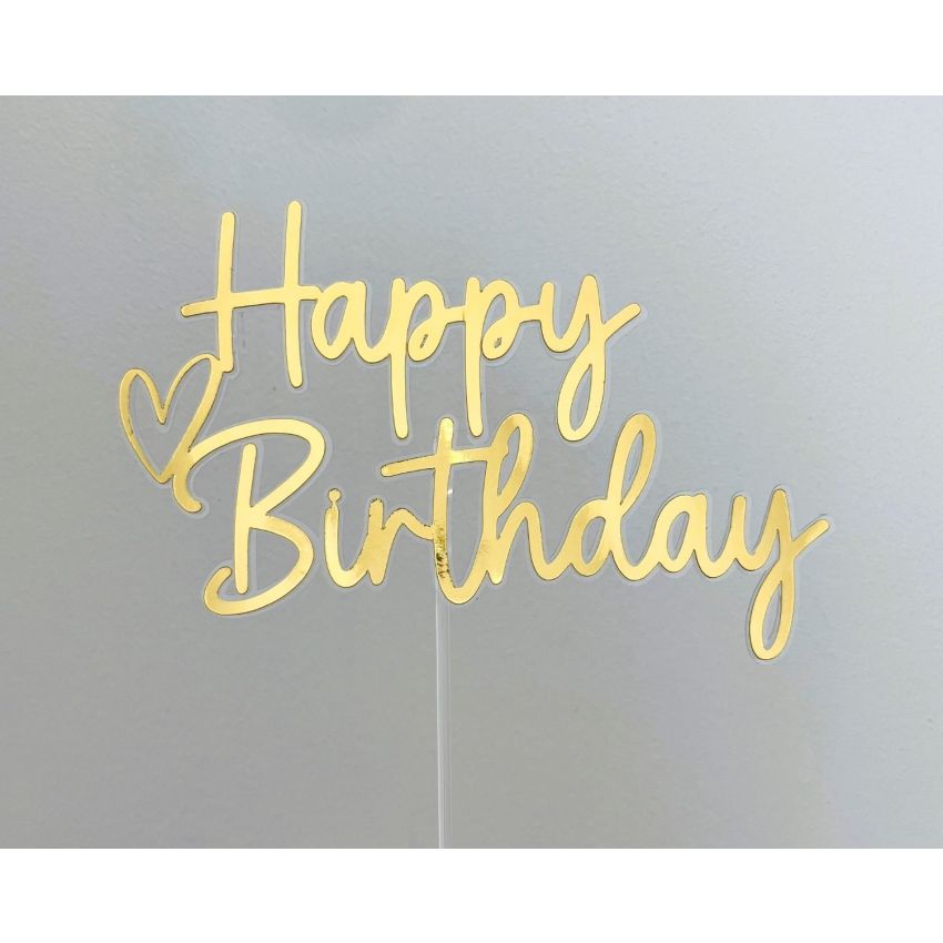 Topo Bolo - Happy Birthday