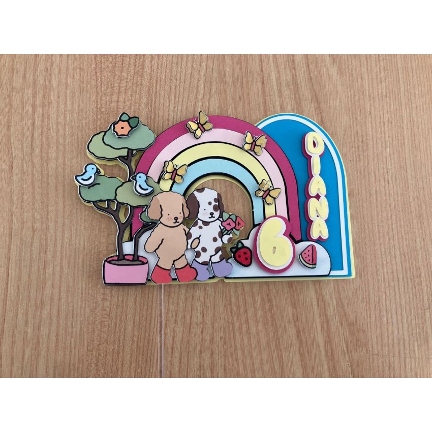 Topo de Bolo - Bobbie Goods