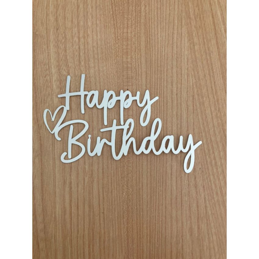 Topo Bolo - Happy Birthday